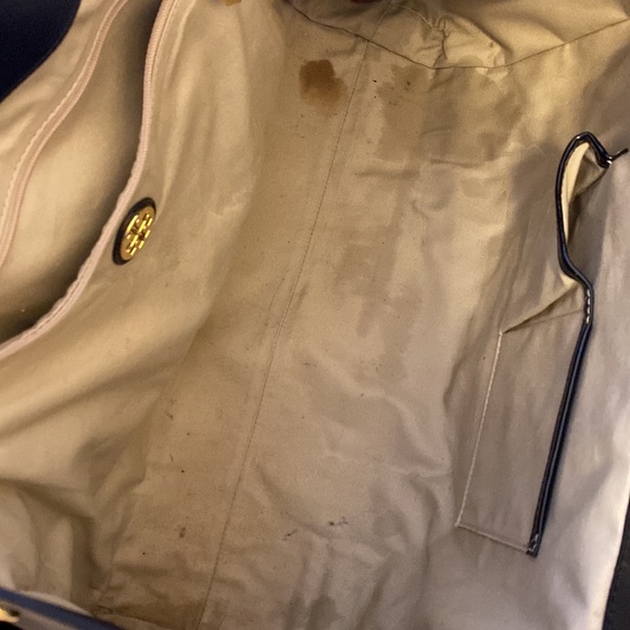 Tory Burch Patent Ella Nylon Tote - Picture 6 of 10